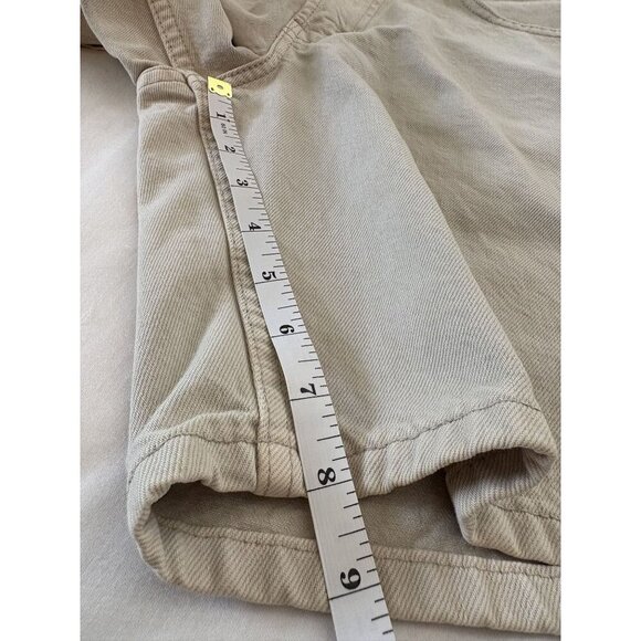 Vintage Levi's 550 Men's Relaxed Fit 8" Denim Shorts 31 Ivory Red Tab 2003 Y2k - Picture 10 of 10